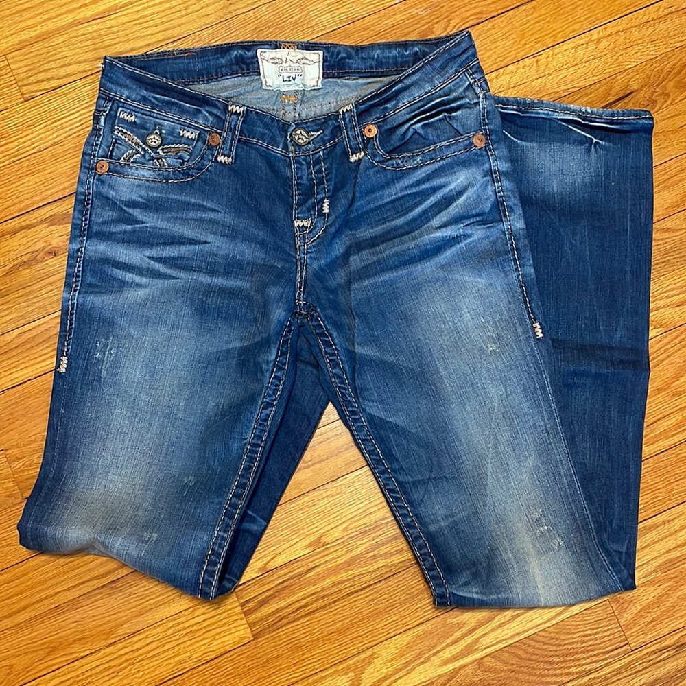 NWOT 30XXLong Liv Big Star Jeans